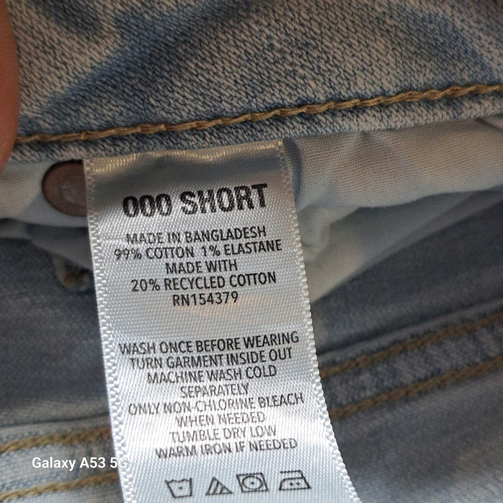 Aeropostale Distressed Light Blue Wide Leg Jeans - Picture 4 of 10